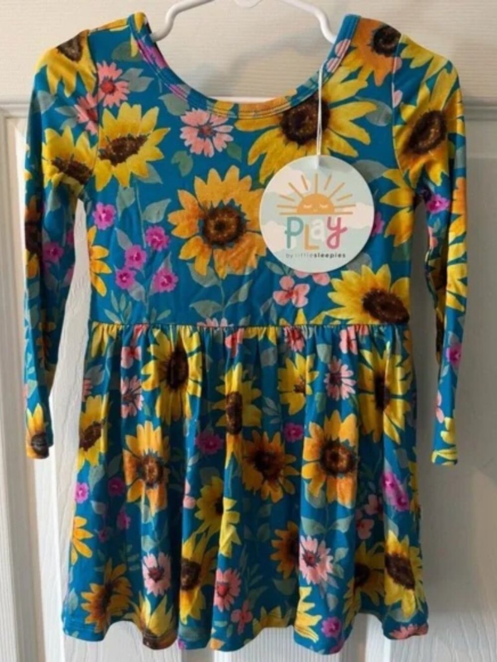 Little Sleepies Sunflower Dress 18-24M